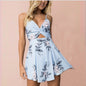 Floral Print Strap Jumpsuit