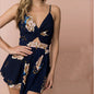 Floral Print Strap Jumpsuit