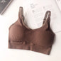 Seamless Cotton Sports Bra, Comfortable and Breathable
