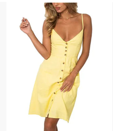 Floral Spaghetti Strap Dress