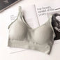 Seamless Cotton Sports Bra, Comfortable and Breathable